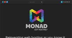Desktop Screenshot of monadhosting.com